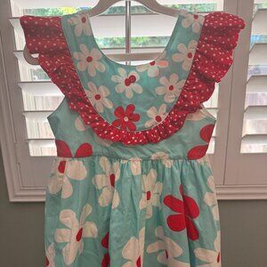 American Flower Floral Dress
